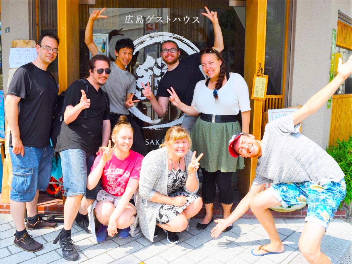 Hiroshima Hostel En Exterior photo